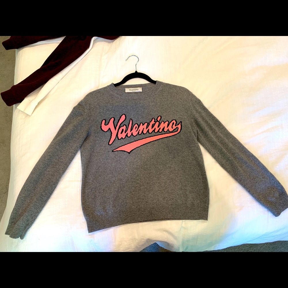 Authentic Valentino wool sweater. Light and warm at the same time. Gently worn.